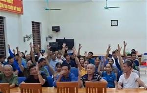 Xã Kiến Hưng – Thành phố Hải Phòng: Chủ động ứng phó bão số 3. KNV cơ sở tham gia công tác hỗ trợ người dân gia cố chuồng trại, hướng dẫn nông dân các biện pháp kỹ thuật phòng chống bão số 3 (Wipha)