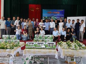 Trung tâm Khuyến nông Hải Phòng đổi mới tuyên truyền, gắn  với xúc tiến thương mại Na bở Liên Khê - An Sơn