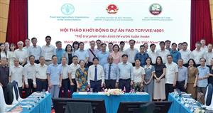 Hội thảo khởi động Dự án FAO TCP/ VIE/4001 do Bộ Nông nghiệp và các đối tác phát triển tổ chức tại Hà Nội