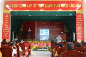 Xã An Khánh: Tập huấn ứng dụng tiến bộ kỹ thuật trong sản xuất lúa giảm phát thải nhà kính