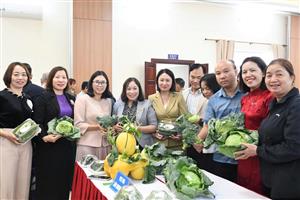 Hải Phòng tổ chức thành công Diễn đàn Khuyến nông @ kết nối nông sản vụ Đông năm 2025 vùng Đồng bằng Sông Hồng