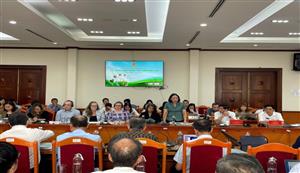 Hội nghị tham vấn  Đề án sản xuất trồng trọt giảm phát thải giai đoạn 2025–2035: Hướng tới nền nông nghiệp xanh, phát thải thấp