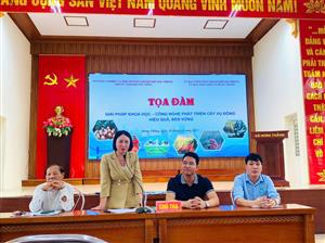 Hải Phòng: Tọa đàm “Giải pháp khoa học – công nghệ phát triển cây vụ Đông hiệu quả, bền vững”