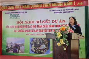 Hải Phòng sơ kết Dự án nuôi cá song mú trân châu bằng lồng HDPE đạt chứng nhận VietGAP năm 2025