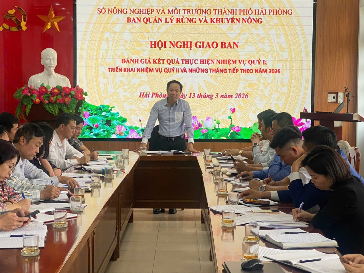 Tăng cường phối hợp chỉ đạo sản xuất, phát huy hiệu quả quản lý rừng và khuyến nông sau hợp nhất