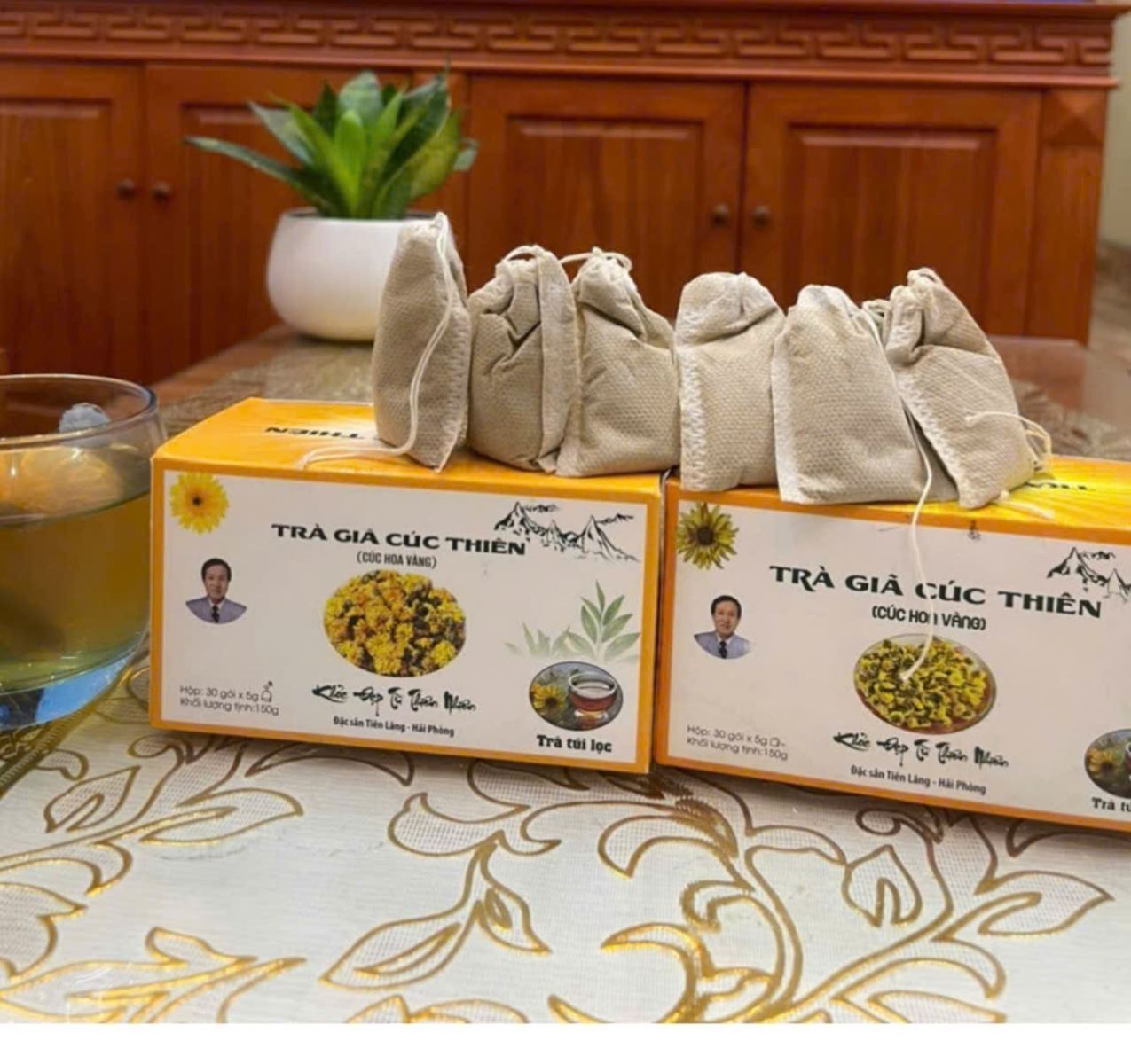 Trà giã Cúc Thiên - Tinh hoa quê hương, sản phẩm OCOP 3 sao đáng tự hào