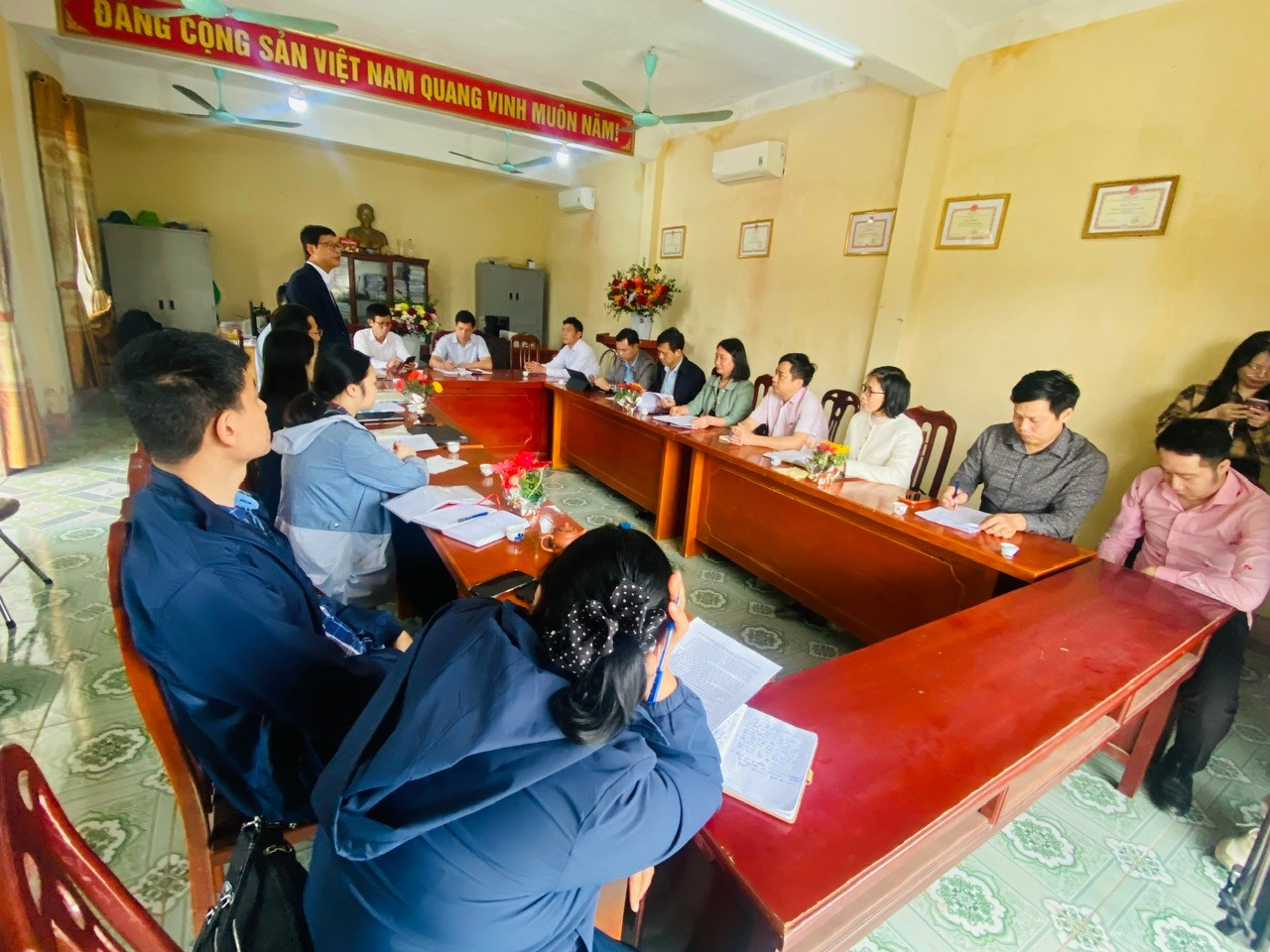 Chuyên gia Nhật Bản khảo sát mô hình canh tác lúa giảm phát thải tại Hải Phòng