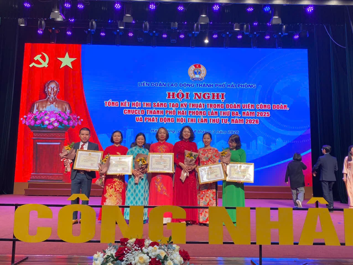 Ban Quản lý rừng và Khuyến nông Hải Phòng đạt nhiều giải thưởng tại Hội thi Sáng tạo Kỹ thuật lần thứ III