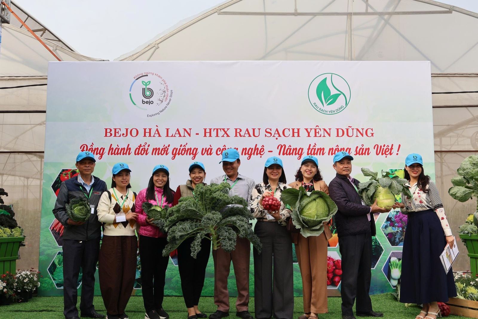 Từ cánh đồng trình diễn đến cơ hội tái cơ cấu giống rau: Bejo Open Day tại Yên Dũng mở hướng sản xuất rau chất lượng cao